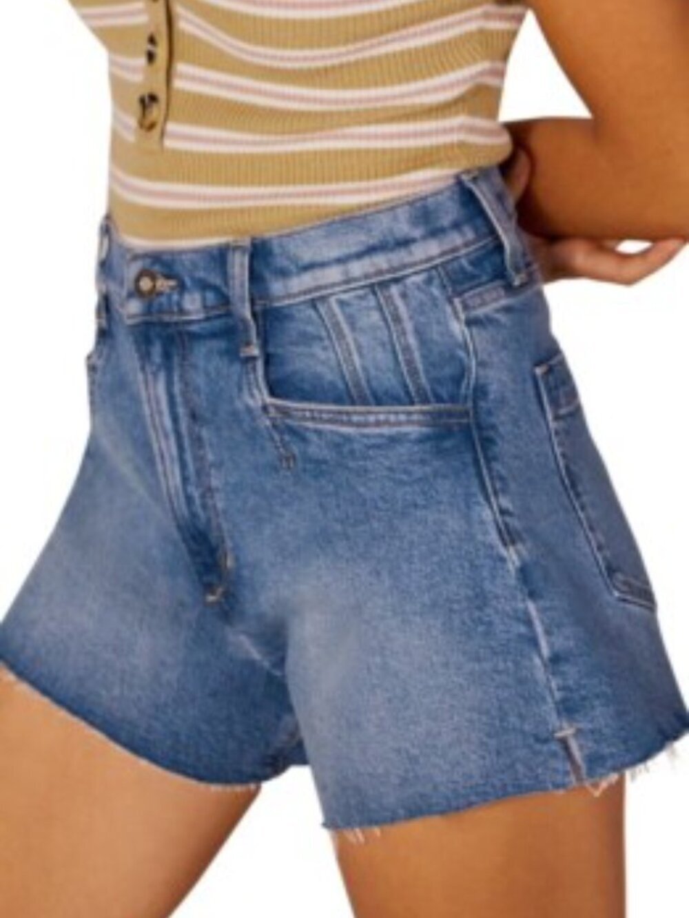 Favorite Daughter The Jordie Short Light Wash Size 27